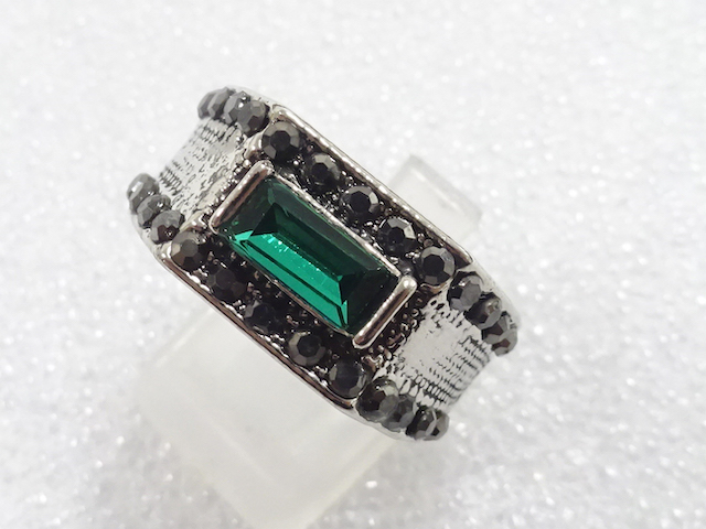 COLORED STONE FASHION RING / JP SIZE 19